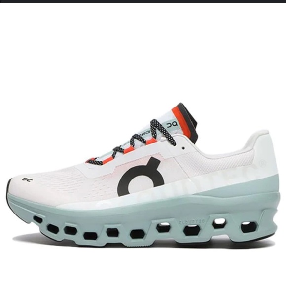 On Running Other - ON Cloudmonster frost/surf  8 Men's/9.5 Women's